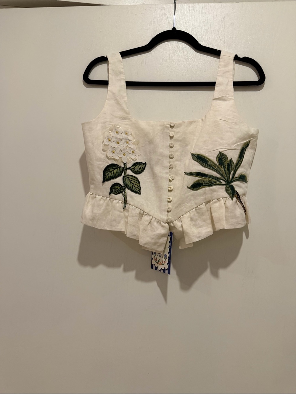 Agua by Agua Bendita Tangelo Wild Skirt and Eslabón Wild Cropped Top - Picture 5 of 9